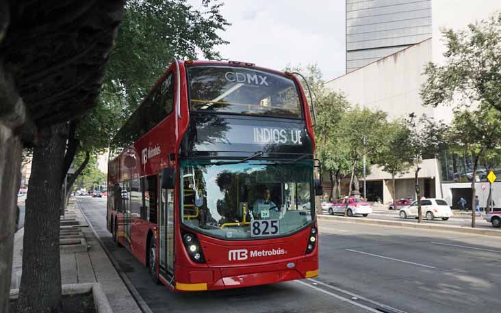 MB Metrobus ADL Enviro500MMC 825